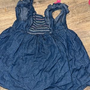 Babygirl blue Jean dress